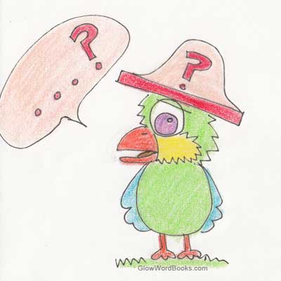fun kids riddle parrot