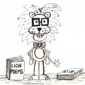 kids poem lion library