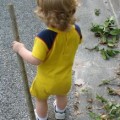 parenting child walking