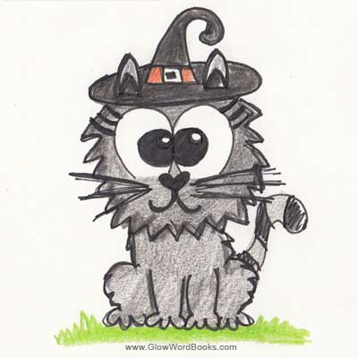 kids riddle black cat