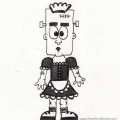 kids poem frankenstein maid