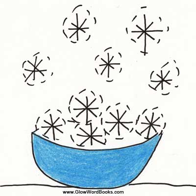 fun kids riddle snowflake