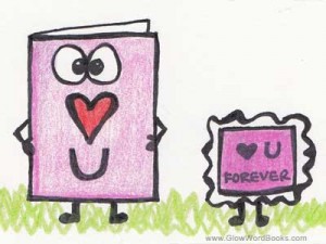 kids riddle valentines card